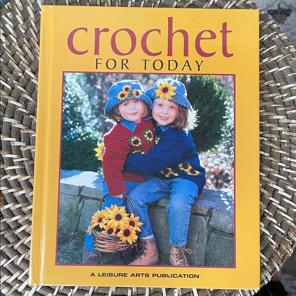 Crochet for Today Book - Yellow Cover